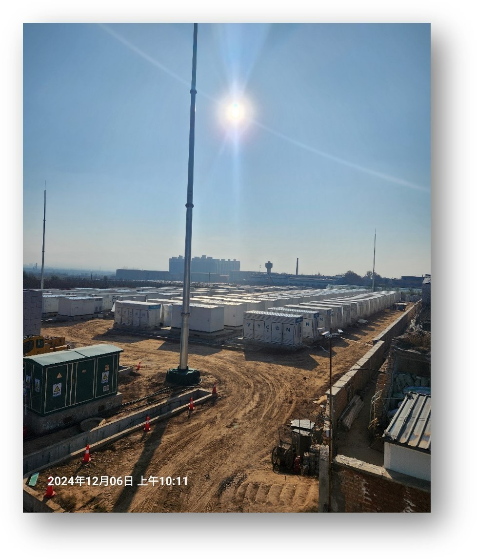Yicheng County 100MW/50.43MWh Independent Hybrid Frequency Modulation Energy Storage Power Station