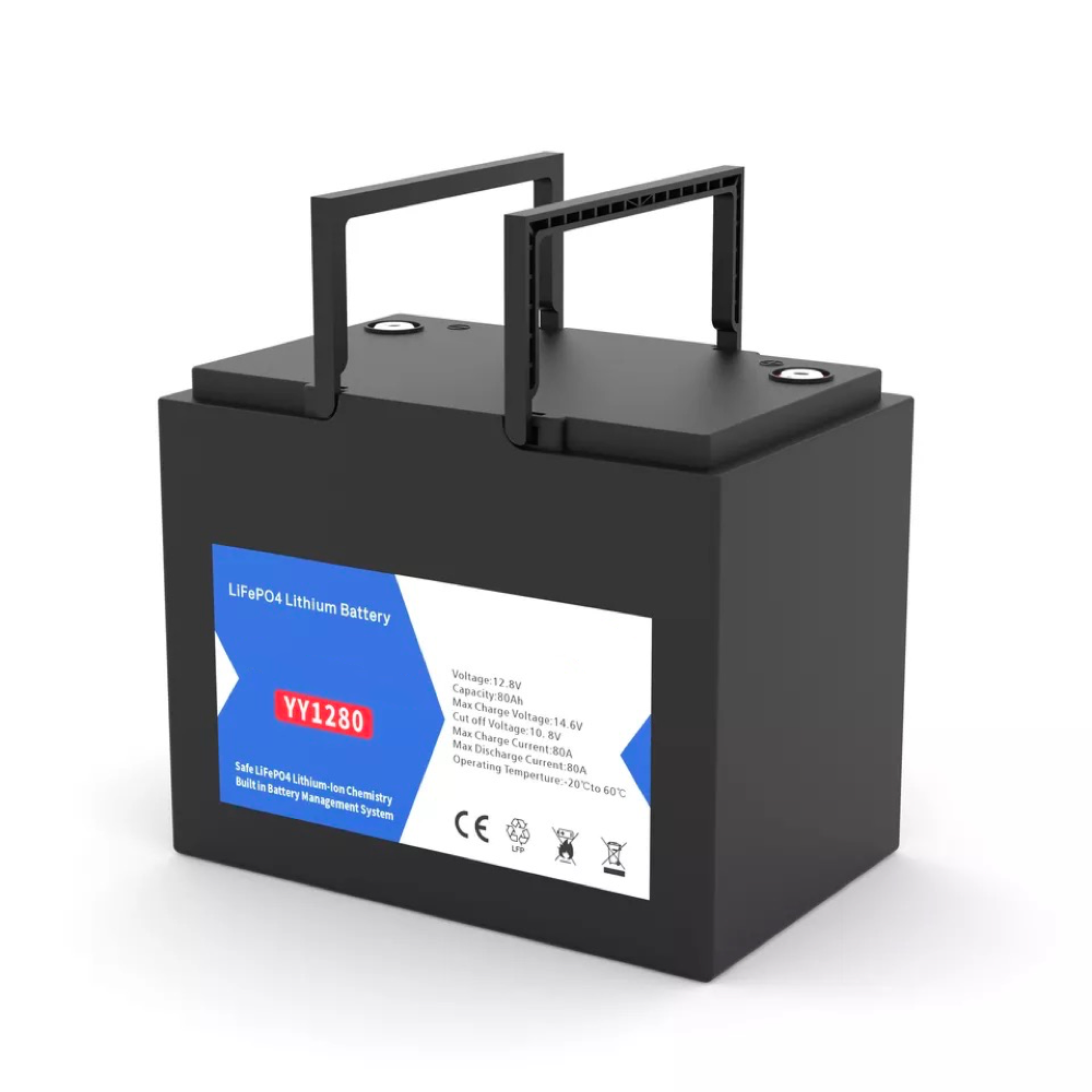 SMS-12v80ah lead to Lithium battery