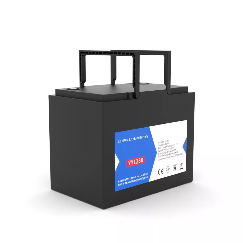 SMS-12v80ah lead to Lithium battery
