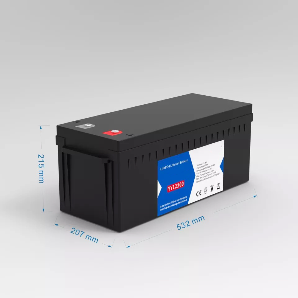 SMS-12v200ah lead to lithium battery